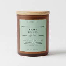 Laritelle Heart Chakra Candle – Open Heart – 6 oz