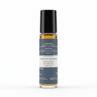 LARITELLE ORGANIC® Throat Chakra Balance Blend — Expression & Truth Roll-On